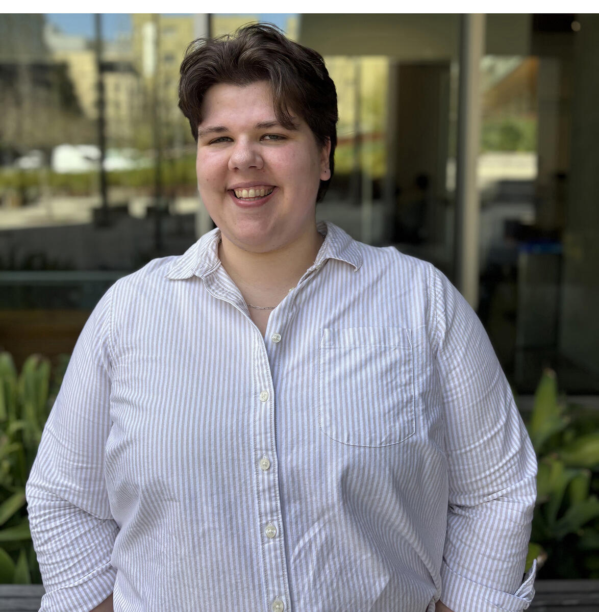 Emma Ward-Griffin, graduate student, 2025 recipient of the Bob Levenson Research Award.